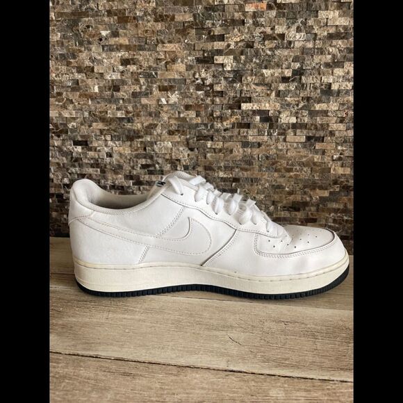 Nike Air Force 1 Mens Size 14 BQ9044-100 Have A Nike Day White Black - Picture 8 of 9